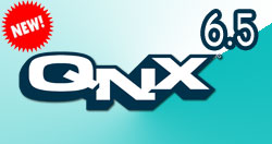 Компания QNX Software Systems объявила об официальном выходе новой версии ОСРВ QNX Neutrino 6.5