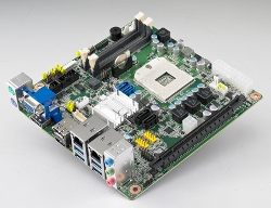 Интеллектуальная плата AIMB-273 формата Mini-ITX  базе процессора Intel® Core i 3-го поколения с поддержкой iManager 2.0