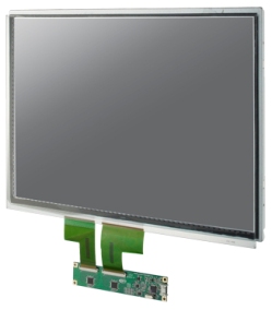 Первый комплект на базе 15-дюймовой ЖК-панели с проекционно- емкостным сенсорным экраном.