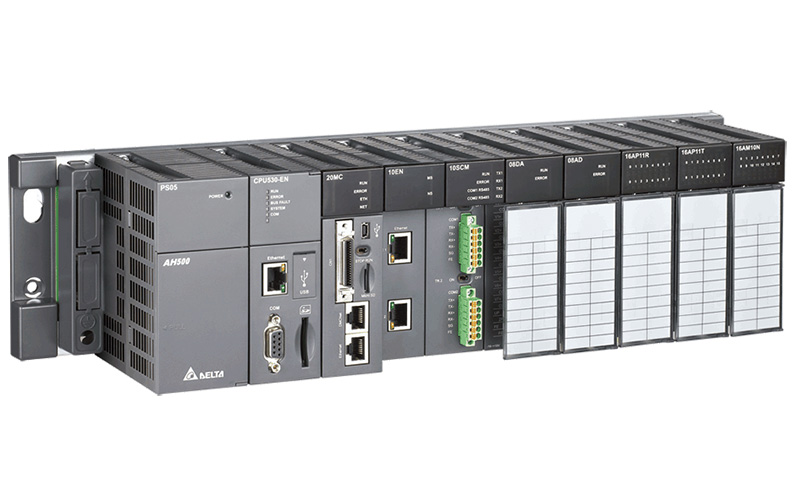 Сверхконкурентные монобрендовые решения задач АСУ ТП масштаба предприятия  с помощью ПЛК нового поколения AH500 Delta Electronics